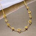 Premium Quality Gold Plated Stainless Steel Designer Necklace for Women