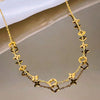 Premium Quality Gold Plated Stainless Steel Designer Necklace for Women