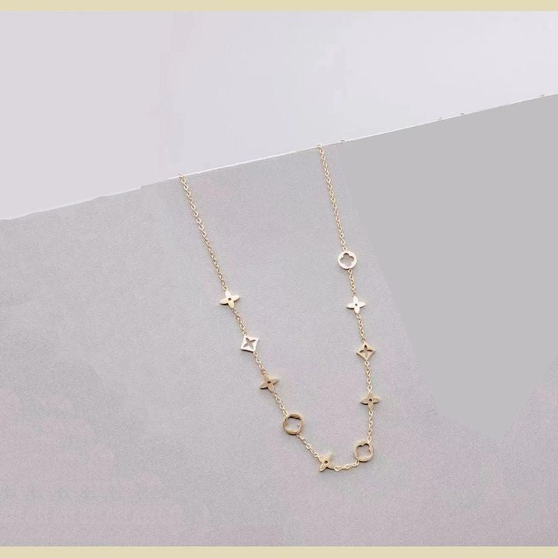 Premium Quality Gold Plated Stainless Steel Designer Necklace for Women