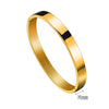Premium Quality Full Covered High Polished Bracelet for Men and Women - Gold Color