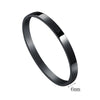 Premium Quality Full Covered High Polished Bracelet for Men and Women - Black Color