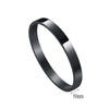 Premium Quality Full Covered High Polished Bracelet for Men and Women - Black Color