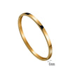Premium Quality Full Covered High Polished Bracelet for Men and Women - Gold Color