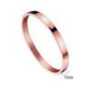 Premium Quality Full Covered High Polished Bracelet for Men and Women - Rose Gold Color