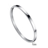 Premium Quality Full Covered High Polished Bracelet for Men and Women - Silver Color